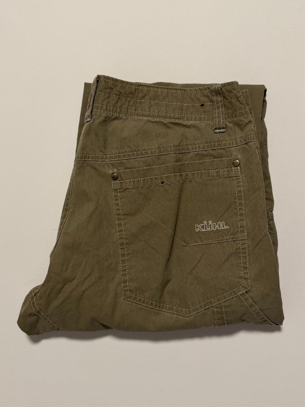 Kuhl Revolvr Pants Casual Straight Leg Outdoor Hiking Khaki Men's size 34x30
